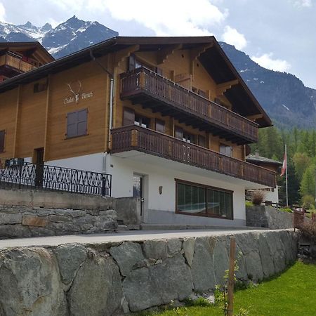 Chalet Hirsch Grächen Екстериор снимка